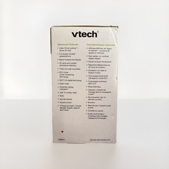 Vtech CS6919 Cordless Phone System with Caller ID and Call Waiting Features - Picture 3 of 10